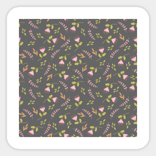 Lovely Pink Flowers Sticker